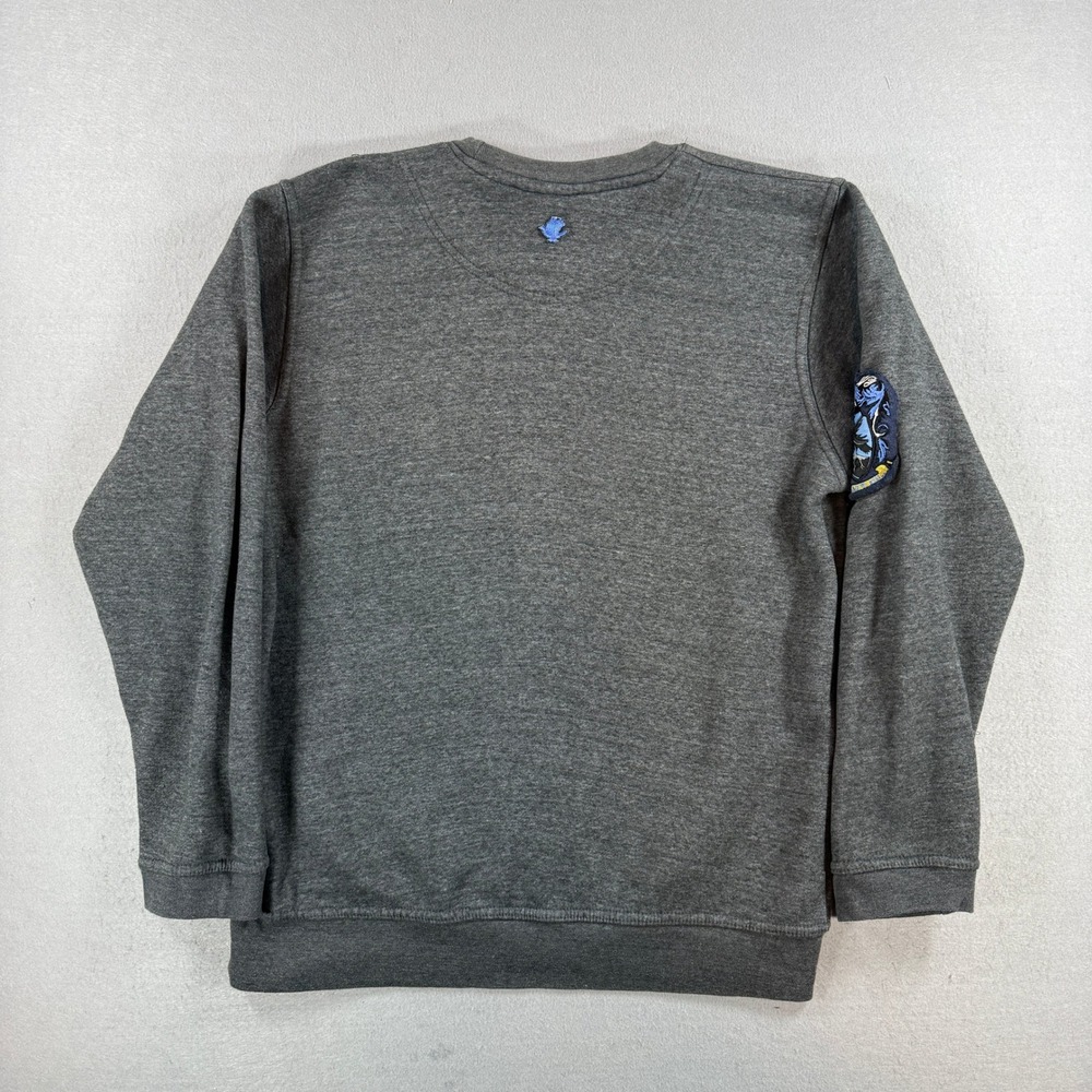 Harry Potter Sweatshirt Mens Medium Gray Ravenclaw Wit Beyond Measure Graphic - Picture 3 of 10